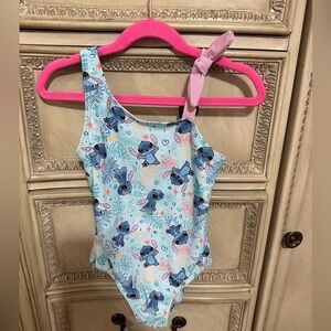 Girls size 6 Disney Lilo & Stitch One Piece Bathing Suit